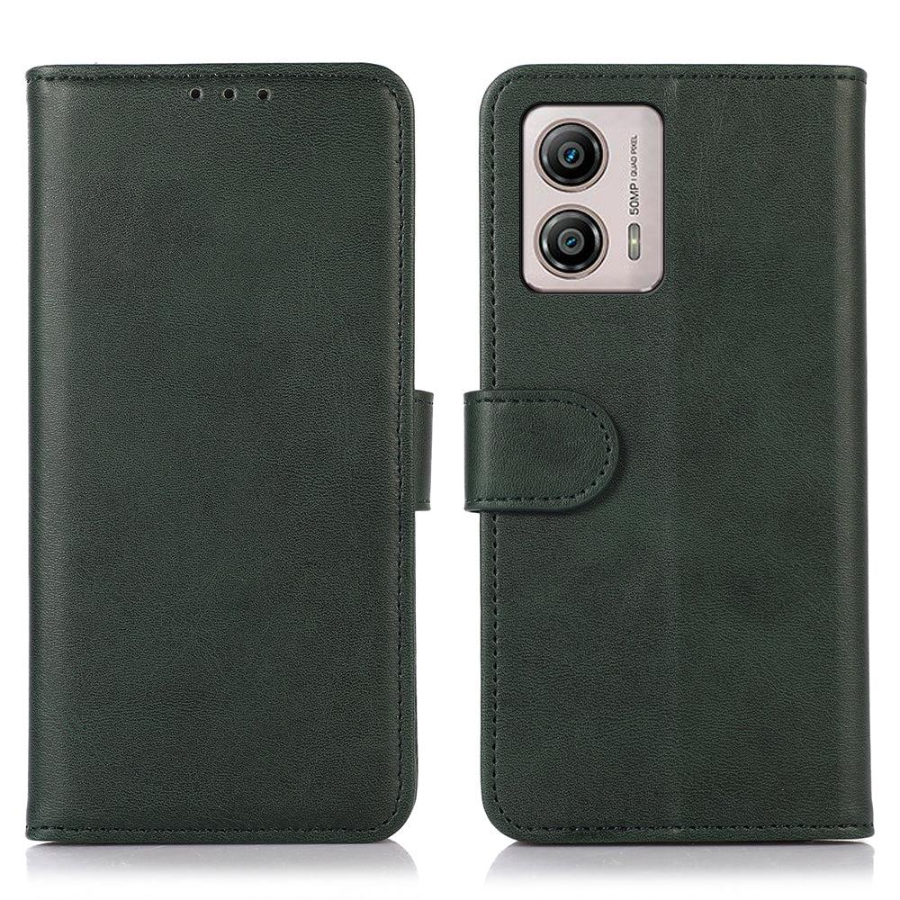 Cell Phone Case for Motorola Moto G53 5G G13 4G G23 4G Cowhide Texture PU Leather Phone Wallet Cover Stand Cell Phone Case for Motorola Moto G53 5G G13 4G G23 4G Cowhide Texture PU Leather Phone Wallet Cover Stand